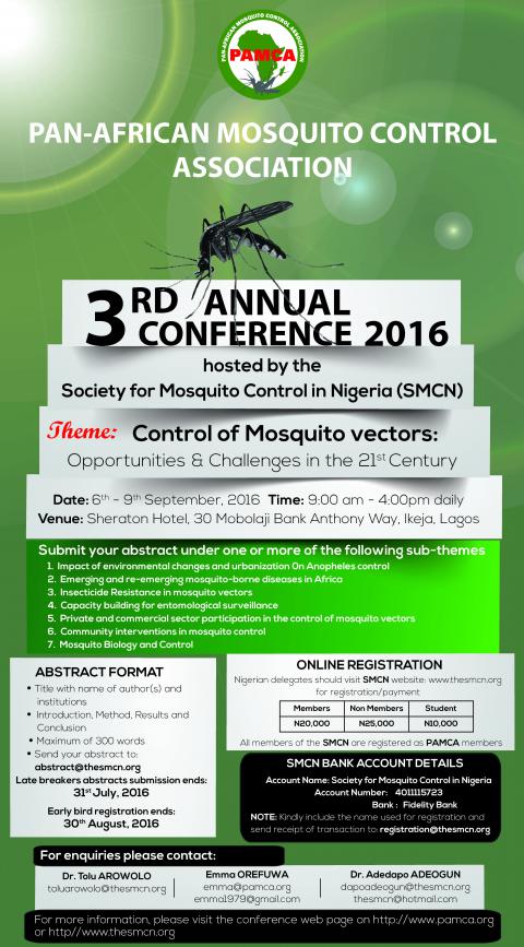 3rd Annual PAMCA Conference